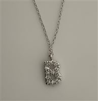 Collana Bolzoni in Oro bianco Diamante 0.06 Ct C0540-B - C0540-B
